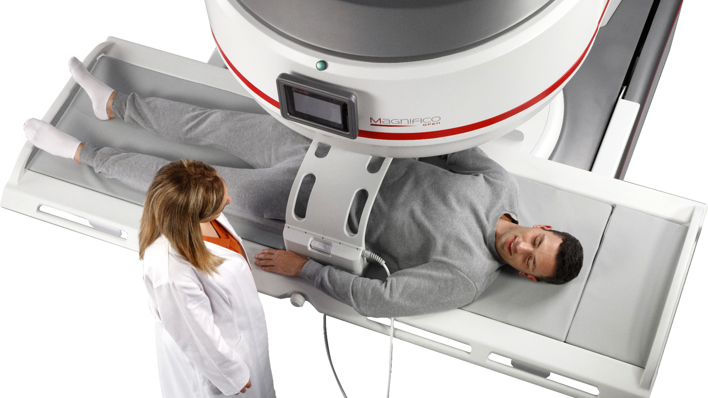 Magnifico Open Scanner Patient