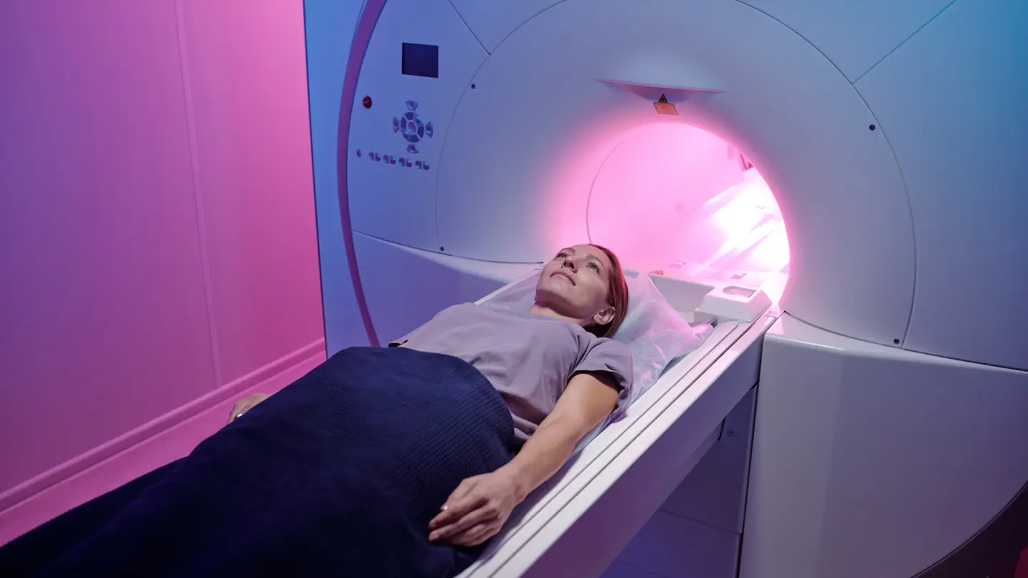 MRI Scanner Woman